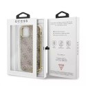 Guess Guess GUHCN61GF4GBR iPhone 11 brown /brązowy hard case 4G Charms Collection