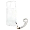 Guess Guess GUHCP13LHFLSN iPhone 13 Pro / 13 6,1" zielony/green hardcase Flower Strap