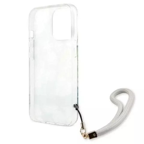Guess Guess GUHCP13LHFLSN iPhone 13 Pro / 13 6,1" zielony/green hardcase Flower Strap Guess Guess GUHCP13LHFLSN iPhone 13 Pro / 13 6,1" zielony/green hardcase Flower Strap