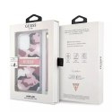 Guess Guess GUHCP13LKCABPI iPhone 13 Pro / 13 6,1" różowy/pink hardcase Camo Strap Collection