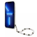 Guess Guess GUHCP13LKPSWH iPhone 13 Pro / 13 6,1" Transparent hardcase White Pearl