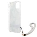 Guess Guess GUHCP13MHFLSN iPhone 13 6,1" zielony/green hardcase Flower Strap