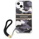 Guess Guess GUHCP13MKCABBK iPhone 13 6,1" czarny/black hardcase Camo Strap Collection