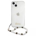 Guess Guess GUHCP13MKPSWH iPhone 13 6,1" Transparent hardcase White Pearl