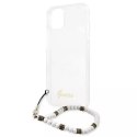Guess Guess GUHCP13MKPSWH iPhone 13 6,1" Transparent hardcase White Pearl