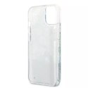 Guess Guess GUHCP13MLFLSN iPhone 13 6,1" zielony/green hardcase Flower Liquid Glitter