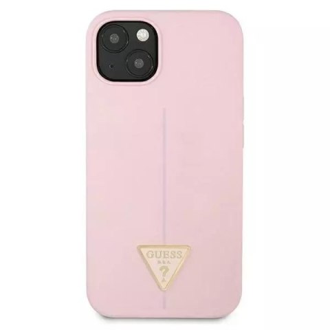 Guess Guess GUHCP13MSLTGU iPhone 13 6,1" fioletowy/purple hardcase Silicone Triangle Guess Guess GUHCP13MSLTGU iPhone 13 6,1" fioletowy/purple hardcase Silicone Triangle