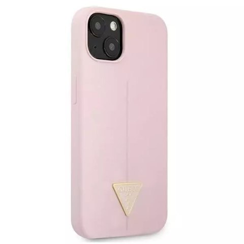 Guess Guess GUHCP13MSLTGU iPhone 13 6,1" fioletowy/purple hardcase Silicone Triangle Guess Guess GUHCP13MSLTGU iPhone 13 6,1" fioletowy/purple hardcase Silicone Triangle