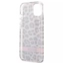 Guess Guess GUHCP13SHSLEOP iPhone 13 mini 5,4" różowy/pink hardcase Leopard