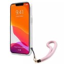 Guess Guess GUHCP13SKCABPI iPhone 13 mini 5,4" różowy/pink hardcase Camo Strap Collection