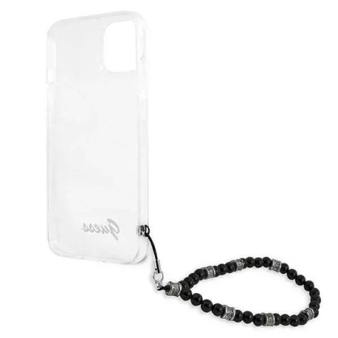 Guess Guess GUHCP13SKPSBK iPhone 13 mini 5,4" Transparent hardcase Black Pearl Guess Guess GUHCP13SKPSBK iPhone 13 mini 5,4" Transparent hardcase Black Pearl