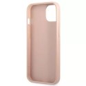 Guess Guess GUHCP13SPSATLP iPhone 13 mini 5,4" różowy/pink hardcase SaffianoTriangle Logo