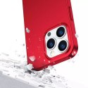 Joyroom Joyroom 360 Full Case etui pokrowiec do iPhone 13 Pro Max obudowa na tył i przód + szkło hartowane czerwony (JR-BP928 red)