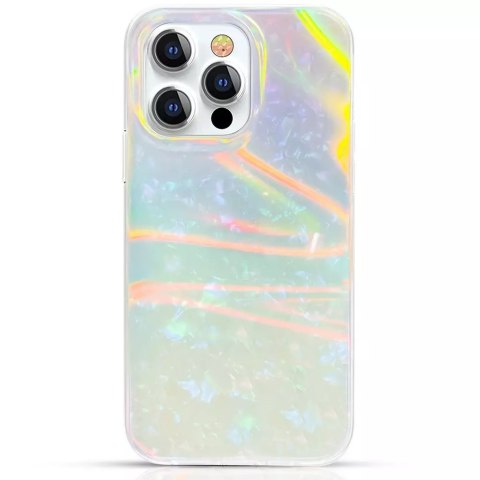 Kingxbar Kingxbar Shell Series luksusowe eleganckie etui na iPhone 13 Pro perłowy-miętowy Kingxbar Kingxbar Shell Series luksusowe eleganckie etui na iPhone 13 Pro perłowy-miętowy