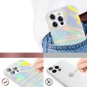 Kingxbar Kingxbar Shell Series luksusowe eleganckie etui na iPhone 13 Pro perłowy-miętowy