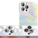 Kingxbar Kingxbar Shell Series luksusowe eleganckie etui na iPhone 13 Pro perłowy-niebieski