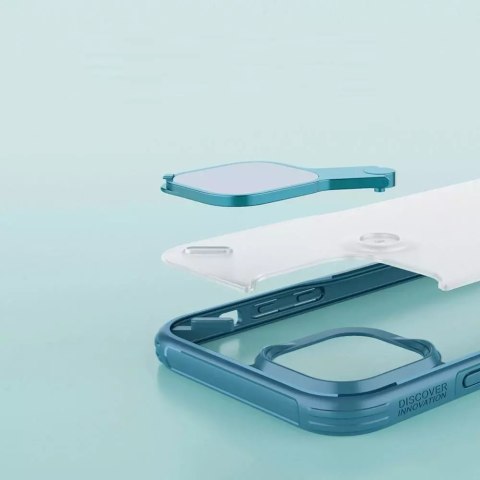 Nillkin Nillkin Cyclops Case wytrzymałe etui z osłoną na aparat i składaną podstawką iPhone 13 Pro Max niebieski Nillkin Nillkin Cyclops Case wytrzymałe etui z osłoną na aparat i składaną podstawką iPhone 13 Pro Max niebieski