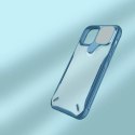 Nillkin Nillkin Cyclops Case wytrzymałe etui z osłoną na aparat i składaną podstawką iPhone 13 Pro Max niebieski