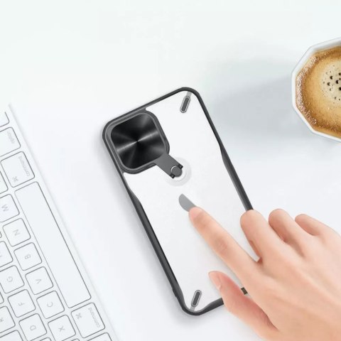 Nillkin Nillkin Cyclops Case wytrzymałe etui z osłoną na aparat i składaną podstawką iPhone 13 Pro Max niebieski Nillkin Nillkin Cyclops Case wytrzymałe etui z osłoną na aparat i składaną podstawką iPhone 13 Pro Max niebieski