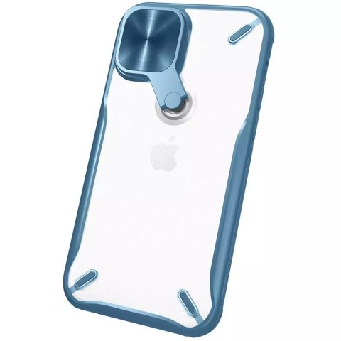 Nillkin Nillkin Cyclops Case wytrzymałe etui z osłoną na aparat i składaną podstawką iPhone 13 Pro Max niebieski Nillkin Nillkin Cyclops Case wytrzymałe etui z osłoną na aparat i składaną podstawką iPhone 13 Pro Max niebieski