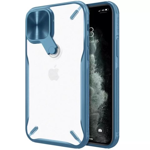 Nillkin Nillkin Cyclops Case wytrzymałe etui z osłoną na aparat i składaną podstawką iPhone 13 Pro Max niebieski Nillkin Nillkin Cyclops Case wytrzymałe etui z osłoną na aparat i składaną podstawką iPhone 13 Pro Max niebieski