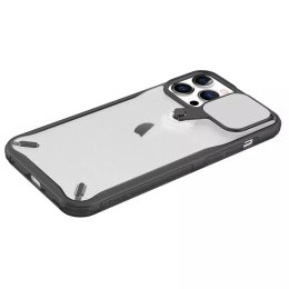 Nillkin Nillkin Cyclops Case wytrzymałe etui z osłoną na aparat i składaną podstawką iPhone 13 Pro czarny
