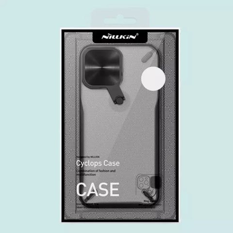 Nillkin Nillkin Cyclops Case wytrzymałe etui z osłoną na aparat i składaną podstawką iPhone 13 Pro czarny Nillkin Nillkin Cyclops Case wytrzymałe etui z osłoną na aparat i składaną podstawką iPhone 13 Pro czarny