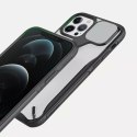 Nillkin Nillkin Cyclops Case wytrzymałe etui z osłoną na aparat i składaną podstawką iPhone 13 Pro czarny