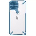 Nillkin Nillkin Cyclops Case wytrzymałe etui z osłoną na aparat i składaną podstawką iPhone 13 Pro niebieski