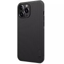 Nillkin Nillkin Super Frosted Shield wzmocnione etui pokrowiec + podstawka iPhone 13 Pro Max czarny