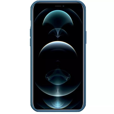 Nillkin Nillkin Super Frosted Shield wzmocnione etui pokrowiec + podstawka iPhone 13 Pro Max niebieski Nillkin Nillkin Super Frosted Shield wzmocnione etui pokrowiec + podstawka iPhone 13 Pro Max niebieski