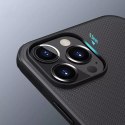Nillkin Nillkin Super Frosted Shield wzmocnione etui pokrowiec + podstawka iPhone 13 Pro Max niebieski