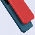 Nillkin Nillkin Super Frosted Shield wzmocnione etui pokrowiec + podstawka iPhone 13 Pro Max niebieski