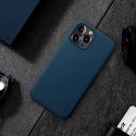 Nillkin Nillkin Super Frosted Shield wzmocnione etui pokrowiec + podstawka iPhone 13 Pro Max niebieski