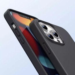 UGreen Ugreen Protective Silicone Case gumowe elastyczne silikonowe etui pokrowiec iPhone 13 Pro Max czarny