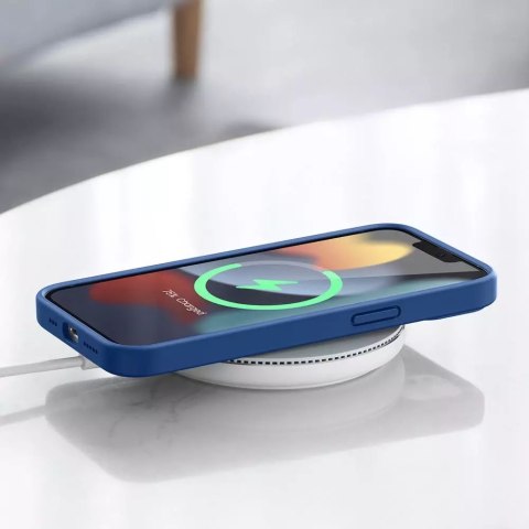 UGreen Ugreen Protective Silicone Case gumowe elastyczne silikonowe etui pokrowiec iPhone 13 Pro Max niebieski UGreen Ugreen Protective Silicone Case gumowe elastyczne silikonowe etui pokrowiec iPhone 13 Pro Max niebieski
