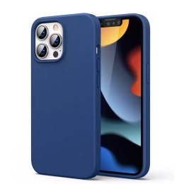 UGreen Ugreen Protective Silicone Case gumowe elastyczne silikonowe etui pokrowiec iPhone 13 Pro niebieski