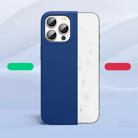 UGreen Ugreen Protective Silicone Case gumowe elastyczne silikonowe etui pokrowiec iPhone 13 Pro niebieski UGreen Ugreen Protective Silicone Case gumowe elastyczne silikonowe etui pokrowiec iPhone 13 Pro niebieski