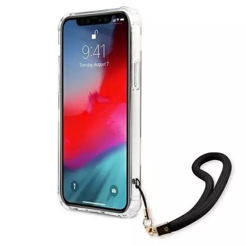 Guess Guess GUHCP12MKSARBK iPhone 12/12 Pro 6,1" czarny/black hardcase Camo Collection Guess Guess GUHCP12MKSARBK iPhone 12/12 Pro 6,1" czarny/black hardcase Camo Collection