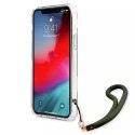 Guess Guess GUHCP12MKSARKA iPhone 12/12 Pro 6,1" zielony/khaki hardcase Camo Collection