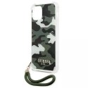 Guess Guess GUHCP12MKSARKA iPhone 12/12 Pro 6,1" zielony/khaki hardcase Camo Collection