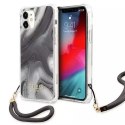 Guess Guess GUHCP12SKSMAGR iPhone 12 mini 5,4" szary/grey hardcase Marble Collection