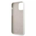 Guess Guess GUHCP12SLSLMGWH iPhone 12 mini 5,4" biały/white hardcase Metal Logo Script