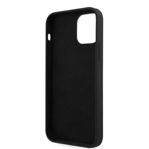 Guess Guess GUHCP12SLSVSBK iPhone 12 mini 5,4" czarny/black hardcase Script Vintage Guess Guess GUHCP12SLSVSBK iPhone 12 mini 5,4" czarny/black hardcase Script Vintage