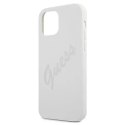 Guess Guess GUHCP12SLSVSCR iPhone 12 mini 5,4" kremowy/cream hardcase Script Vintage