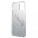 Guess Guess GUHCP12SPCUGLSBL iPhone 12 mini 5,4" niebieski/blue hardcase Glitter Gradient Script