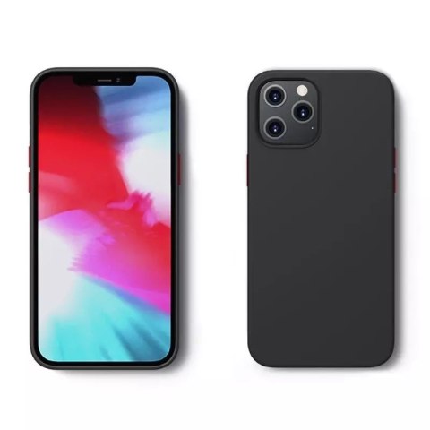 Joyroom Joyroom Color Series ochronne etui do iPhone 12 mini czarny (JR-BP798) Joyroom Joyroom Color Series ochronne etui do iPhone 12 mini czarny (JR-BP798)