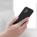 Nillkin Nillkin Textured Case wytrzymałe wzmocnione etui z żelową ramką i nylonem na tyle iPhone 12 mini czarny