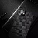 Nillkin Nillkin Textured Case wytrzymałe wzmocnione etui z żelową ramką i nylonem na tyle iPhone 12 mini czarny