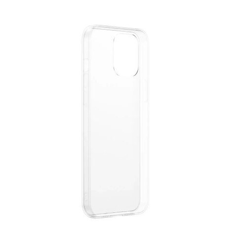 Baseus Baseus Frosted Glass Case Sztywne etui z elastyczną ramką iPhone 12 Pro Max Biały (WIAPIPH67N-WS02) Baseus Baseus Frosted Glass Case Sztywne etui z elastyczną ramką iPhone 12 Pro Max Biały (WIAPIPH67N-WS02)